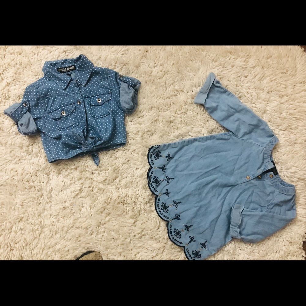 Denim shirts 3T
